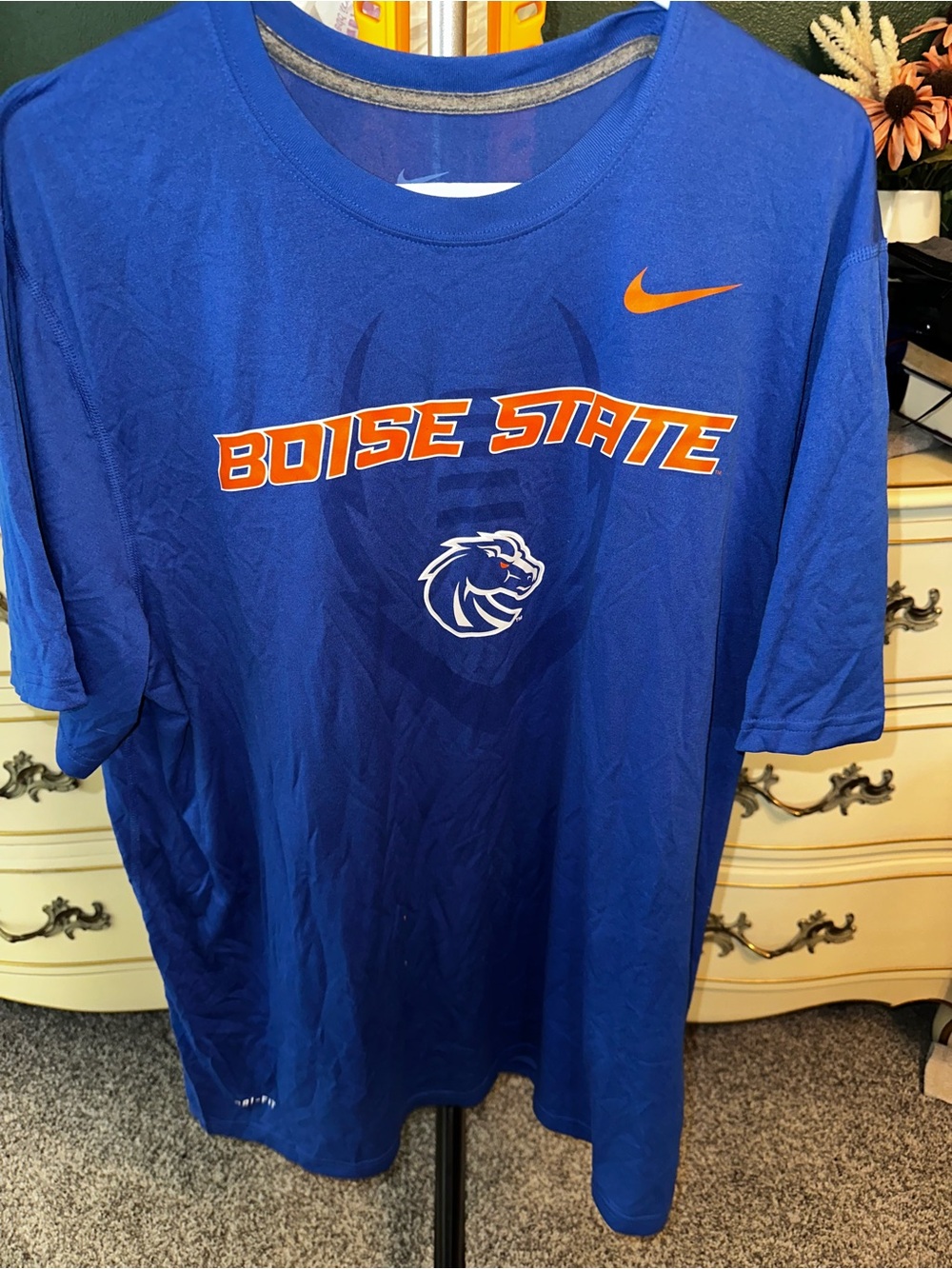Boise State Nike Men’s Athletic Royal Blue Tee XL